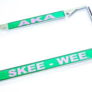 AKA Craftique Greek and Collegiate Products License Plate Frame! 💥